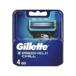 تیغ یدک ژیلت مدل PROSHILD CHILL بسته 4 عددی
