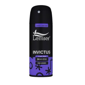 اسپری دئودورانت زنانه لمسر مدل INVICTUS حجم 150 میلیلیتر