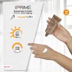 کرم ضدآفتاب بدون رنگ پرایم مدل Anti Aging SPF50، حجم 40 میلی‌لیتر