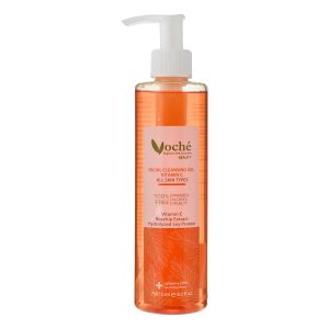 ژل شست‌وشوی صورت وچه مدل VITAMIN C مناسب برای انواع پوست حجم 250 میلی‌لیتر