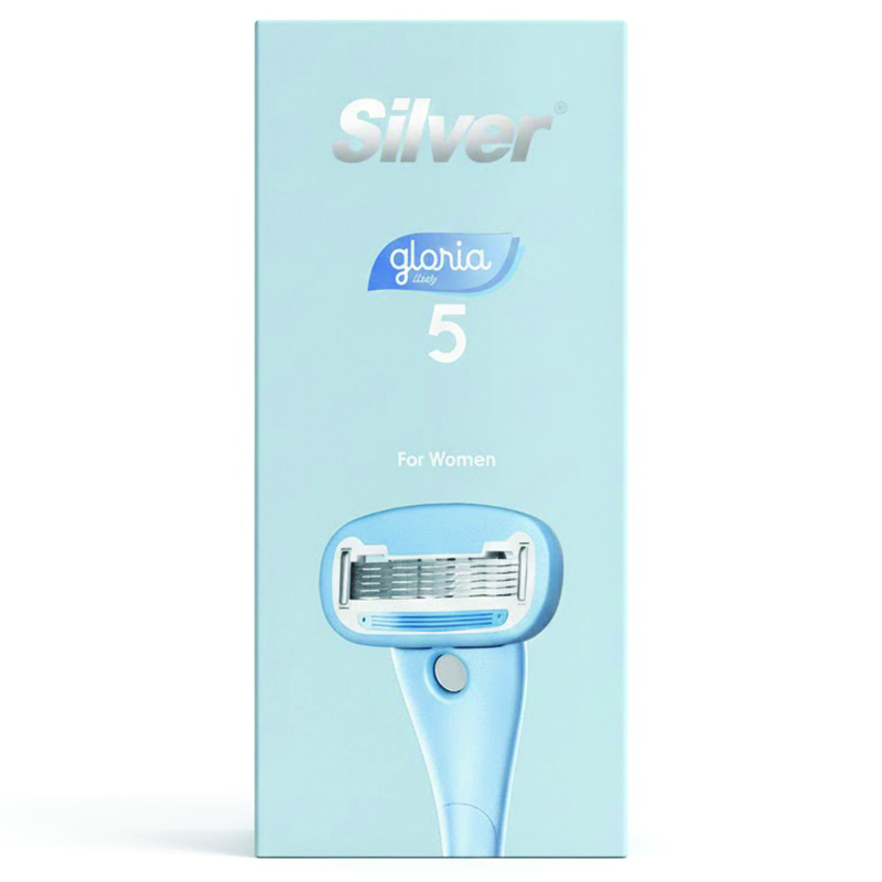 خود تراش سیلور مدل gloria5 system به همراه تیغ یدک