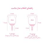 کاپ قاعدگی لیوا فارما مدل Sensitive سایز کوچک