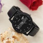 ساعت مچی عقربه ای ناکسیگو مدل Wednesday کد LF6782