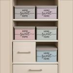 باکس لباس طرح لینن HOME SWEET HOME کد S1