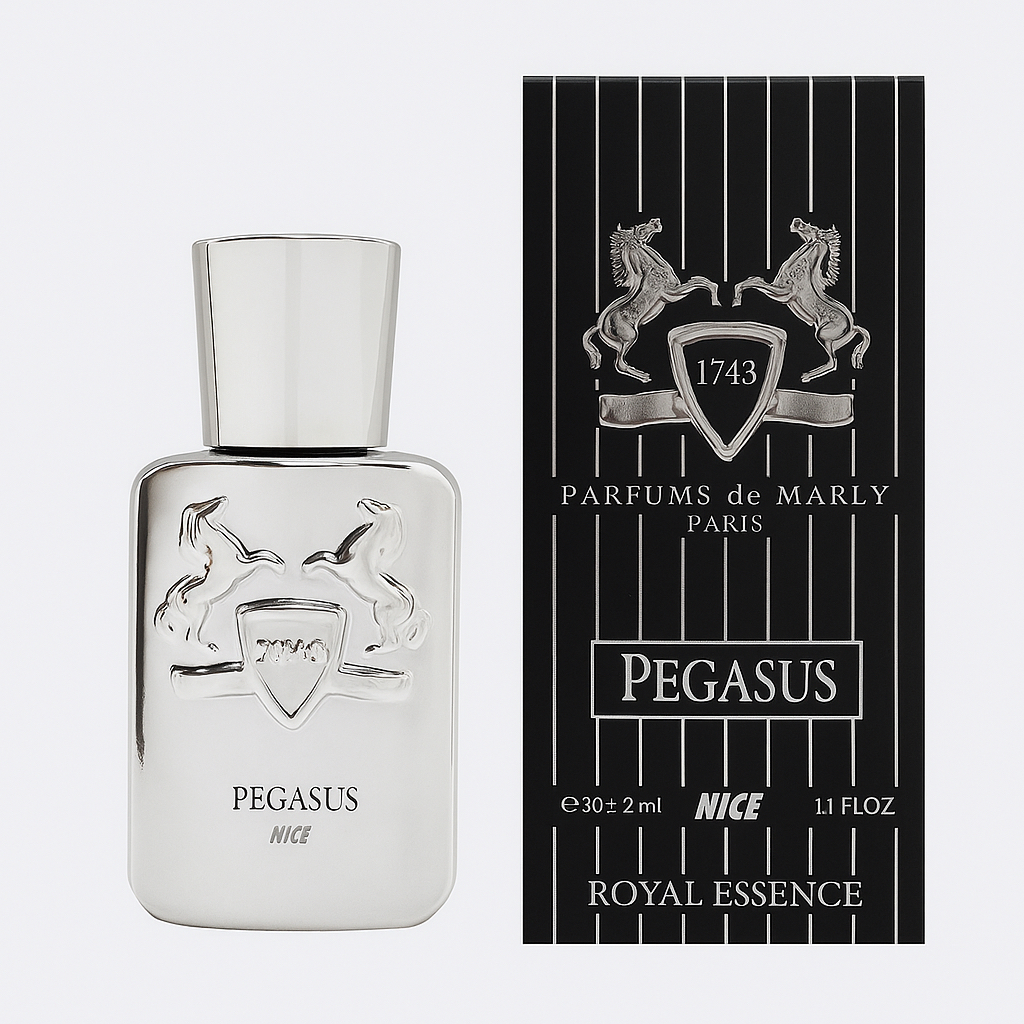عطر جیبی مردانه نایس مدل پگاسوس با رایحه گرم حجم ۳۲ میلیلیتر