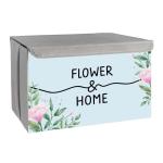 باکس لباس طرح پاستلی FLOWER & HOME کد S3