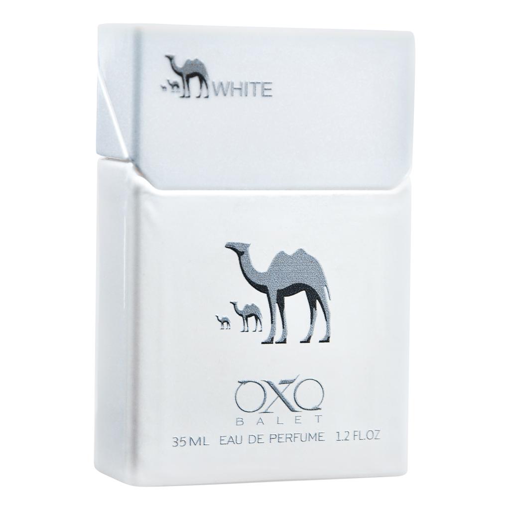 عطر جیبی زنانه اکس بالت مدل camels white با رایحه خنک حجم 35 میلی‌لیتر