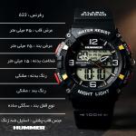 ساعت مچی عقربهای کوارتز مردانه هامر مدل ضدآب رفرنس کد 622H-C1