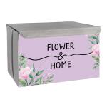باکس لباس طرح پاستلی FLOWER & HOME کد S3