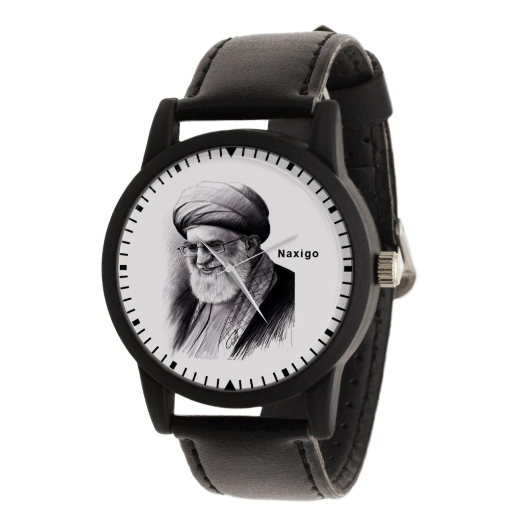 ساعت مچی عقربه ای ناکسیگو مدل تصویر رهبری کد LF11718