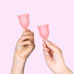 کاپ قاعدگی لیوا فارما مدل Plus سایز متوسط مجموعه 2 عددی