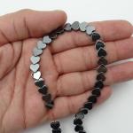 مهره دستبند مدل حدید طرح قلب کد MO1018- 8 بسته 50 عددی