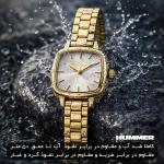 ساعت مچی عقربه‌ای کوارتز زنانه هامر مدل موتور ژاپن قفل مخفی کد 815L-C6