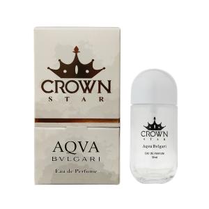 ادو پرفیوم مردانه کراون استار مدل Bvlgari Aqva با رایحه خنک و شیرین حجم 30 میلی لیتر