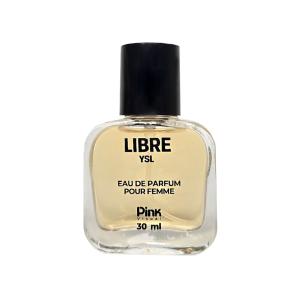عطر جیبی زنانه پینک ویژوآل مدل Libre Ysl با رایحه شیرین حجم 30 میلیلیتر
