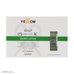 لوسیون ضد ریزش مو یلو مدل Energy مناسب برای مو کمحجم و نازک حجم 13 میلیلیتر بسته 6 عددی
