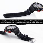 ساعت مچی عقربهای کوارتز مردانه هامر مدل ضدآب رفرنس کد 622H-C1