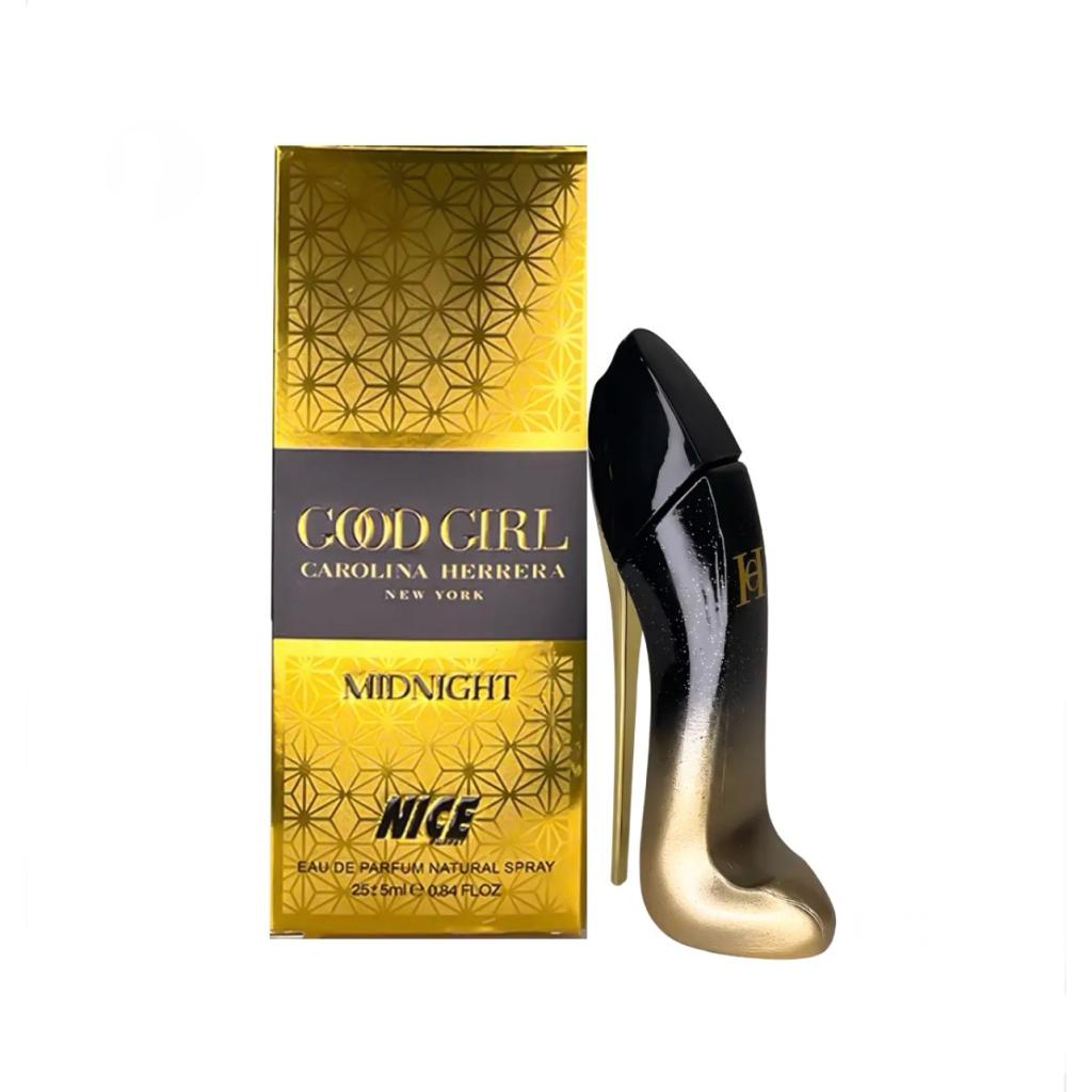 عطر جیبی زنانه نایس پاپت مدل گودگرل میدنایت با رایحه شیرین حجم 30 میلی‌لیتر