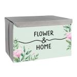 باکس لباس طرح پاستلی FLOWER & HOME کد S3