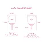 کاپ قاعدگی لیوا فارما مدل 01 سایز کوچک