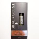 عطر جیبی مردانه صندل مدل سیلور سنت حجم 25 میلی لیتر
