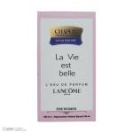 ادوپرفیوم زنانه چاپلین استار مدل La Vie Est Belle با رایحه گرم حجم 100 میلیلیتر