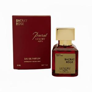 عطر جیبی زنانه لاکچری آکوا مدل Bacrat Roqe با رایحه شیرین حجم 25 میلیلیتر
