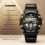 ساعت مچی عقربهای کوارتز مردانه هامر مدل ضدآب رفرنس کد 622H-C1