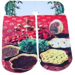 جوراب زنانه مدل نوروز طرح هفت سین مجموعه 4 عددی