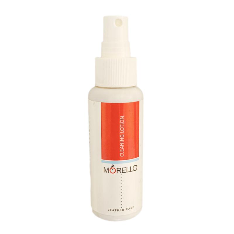 اسپری تمیزکننده چرم و زیره کفش مورلو مدل LOTION حجم 80 میلی‌لیتر
