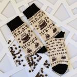جوراب ساق بلند زنانه ال سون مدل cozy coffee کد PH1088