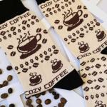 جوراب ساق بلند زنانه ال سون مدل cozy coffee کد PH1088