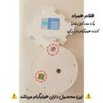 پنکه شارژی آی کیو مدل Big360 کد Smart-v35 ظرفیت 2000 میلی آمپر ساعت