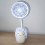 پنکه رومیزی مدل CS286A طرح حلزون ظرفیت 2600 میلی آمپر ساعت