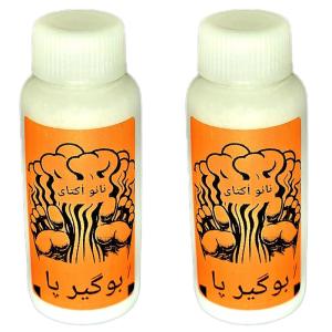 پودر بوگیر کفش نانو اکتای مدل Economic بسته 2 عددی