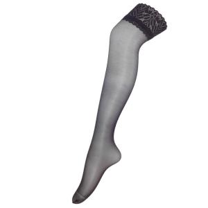 جوراب بلند زنانه مدل تور ژل دار کد blagl
