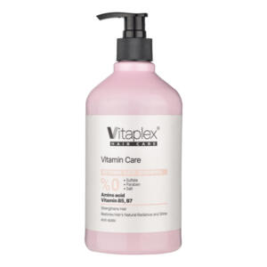 شامپو مو ویتاپلکس مدل Vitamin Care 01 مناسب موهای خشک و معمولی حجم 500 میلی لیتر