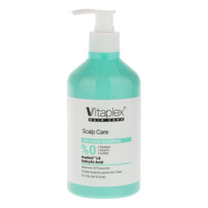 شامپو مو ویتاپلکس مدل Scalp Care مناسب برای موهای چرب حجم 500 میلیلیتر