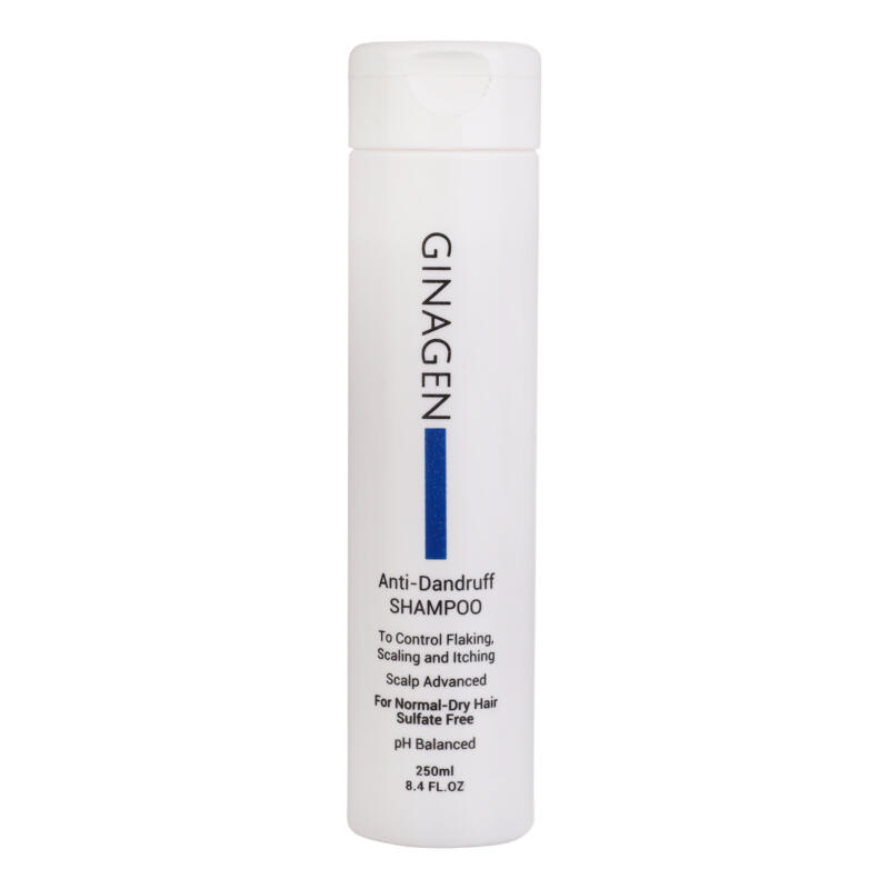 شامپو فری سولفات ضد شوره مو ژیناژن مدل Scalp Advanced مناسب موهای خشک  حجم 250 میلی لیتر