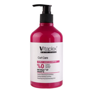 شامپو مو ویتاپلکس مدل CURL CARE مناسب برای موهای فر حجم 500 میلیلیتر