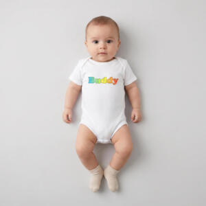 بادی آستین کوتاه نوزادی نیل کوک مدل Buddy