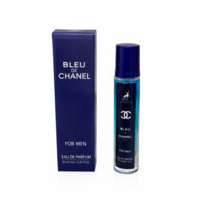 عطر جیبی مردانه الحمبرا مدل BLEU DE CHANEL با رایحه خنک حجم 35 میلیلیتر