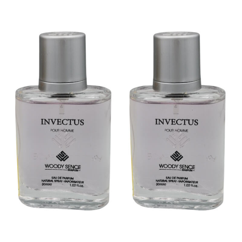 عطر جیبی مردانه وودی سنس مدل INVECTUS حجم 30 میلی لیتر بسته 2 عددی