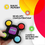 بازی فکری تقویت حافظه مموری گیم سمید مدل Memory Game با قابلیت چندنفره 1 تا 7 نفر، مناسب تمام رده‌های سنی، دارای مراحل چالش‌برانگیز و ابعاد جمع‌وجور قابل حمل