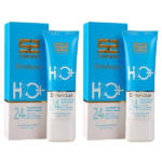 ژل آبرسان ساین اسکین مدل aqua حجم 75 میلی لیتر مجموعه 2 عددی