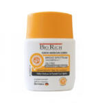 فلوئید ضد آفتاب بی‌رنگ صورت بایوریچ SPF 50 مدل BROAD SPECTRUM محافظ UVA ،UVB و PA+++،مناسب برای انواع پوست‌ حجم 50 میلی‌لیتر