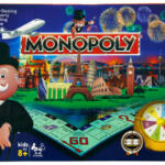 بازی فکری فکرآوران مدل Monopoly آموزشی اقتصادی با قابلیت بازی 2 تا 4 نفر، مناسب بالای 8 سال، شامل کارت، مهره و چرخانه، افزایش قدرت فکر، آموزش سرمایه‌گذاری، ریسک و ارزش پول