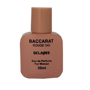 عطر جیبی زنانه اسکلاره مدل Baccarat با رایحه گرم، چوبی و تند حجم 35 میلی‌لیتر