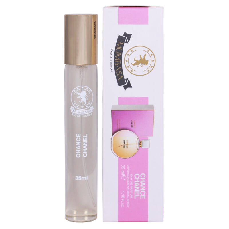 عطر جیبی زنانه مومباسا مدل چنس چنل حجم 35 میلی لیتر