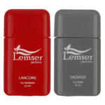 عطر جیبی لمسر مدل Sauvage - LANCOME حجم 25 میلی لیتر مجموعه دو عددی